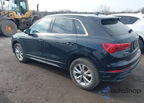2025 Audi Q3 Premium 45 Tfsi S Line Quattro Tiptronic z USA, uszkodzony, nr VIN WA1DECF39S1010636